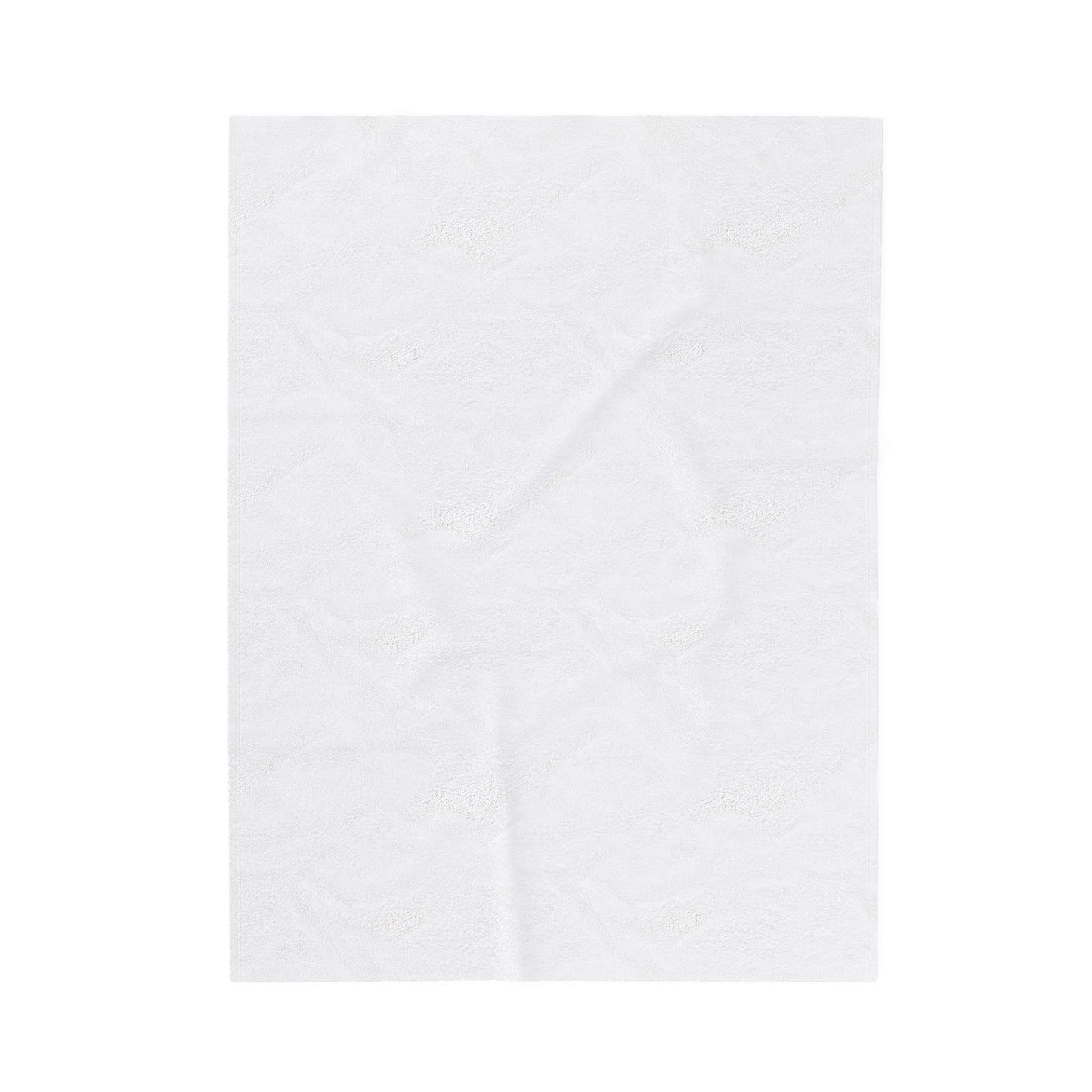 Black Heart Velveteen Plush Blanket