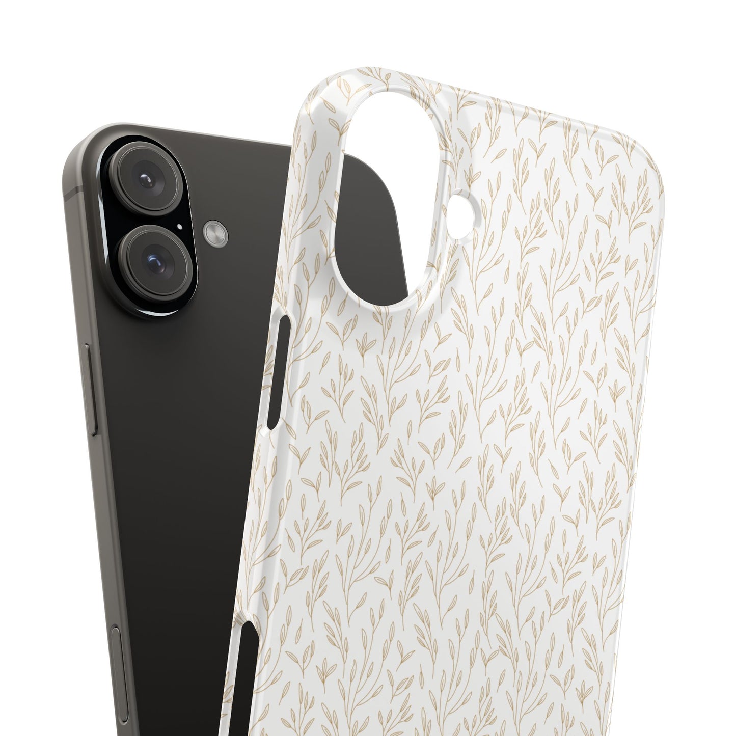 Gold Pattern Slim Case