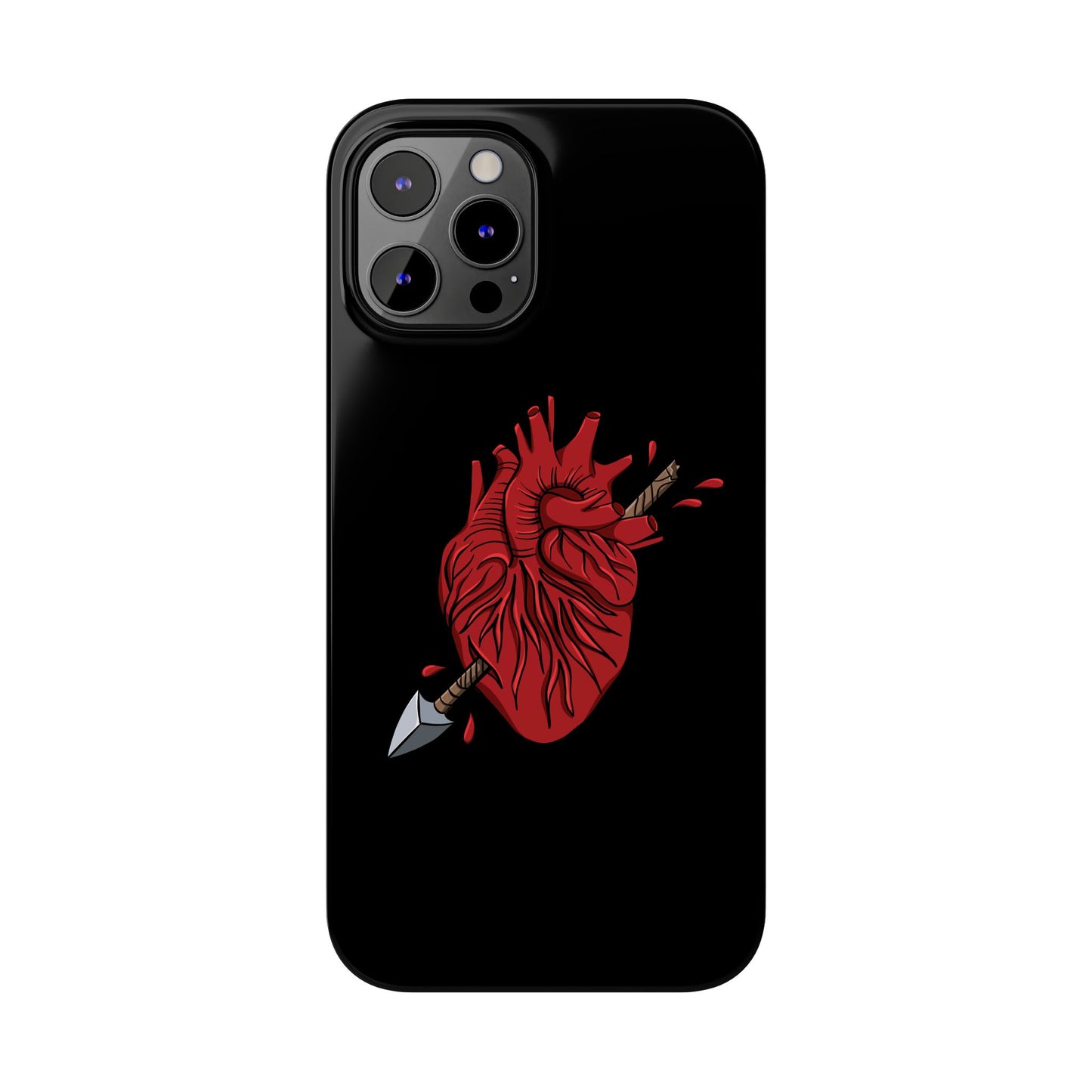 Heart and Arrow Slim Phone Case