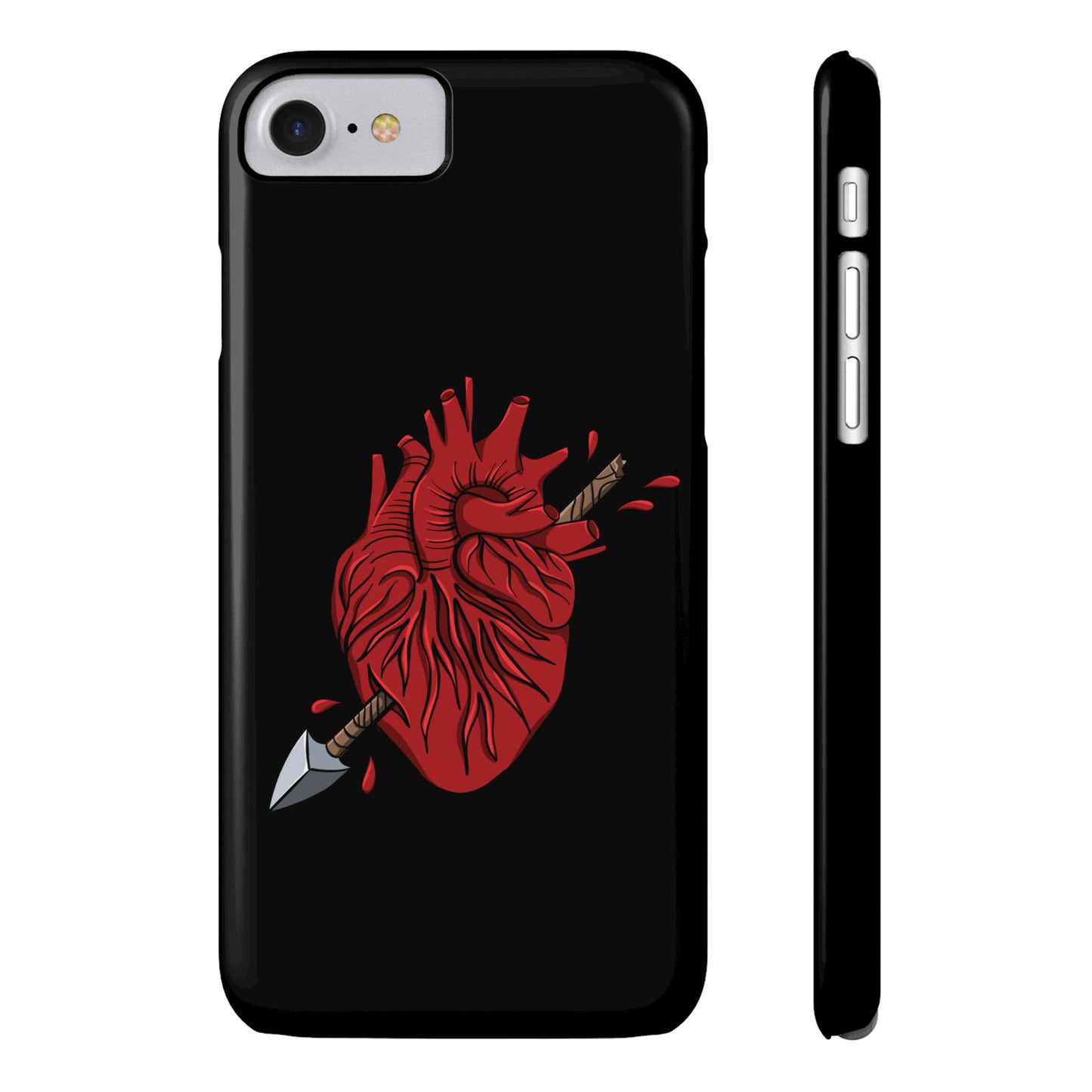 Heart and Arrow Slim Phone Case
