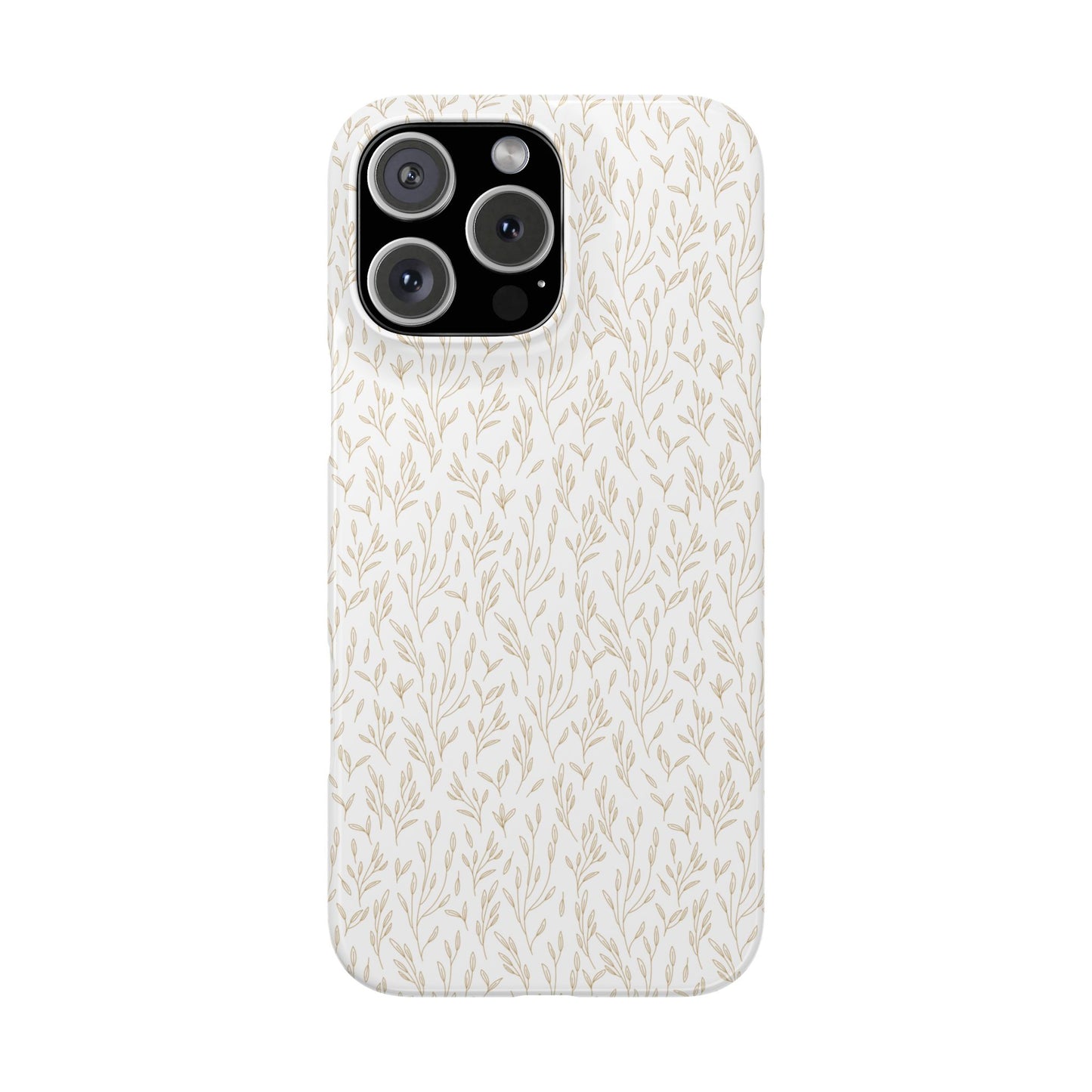 Gold Pattern Slim Case