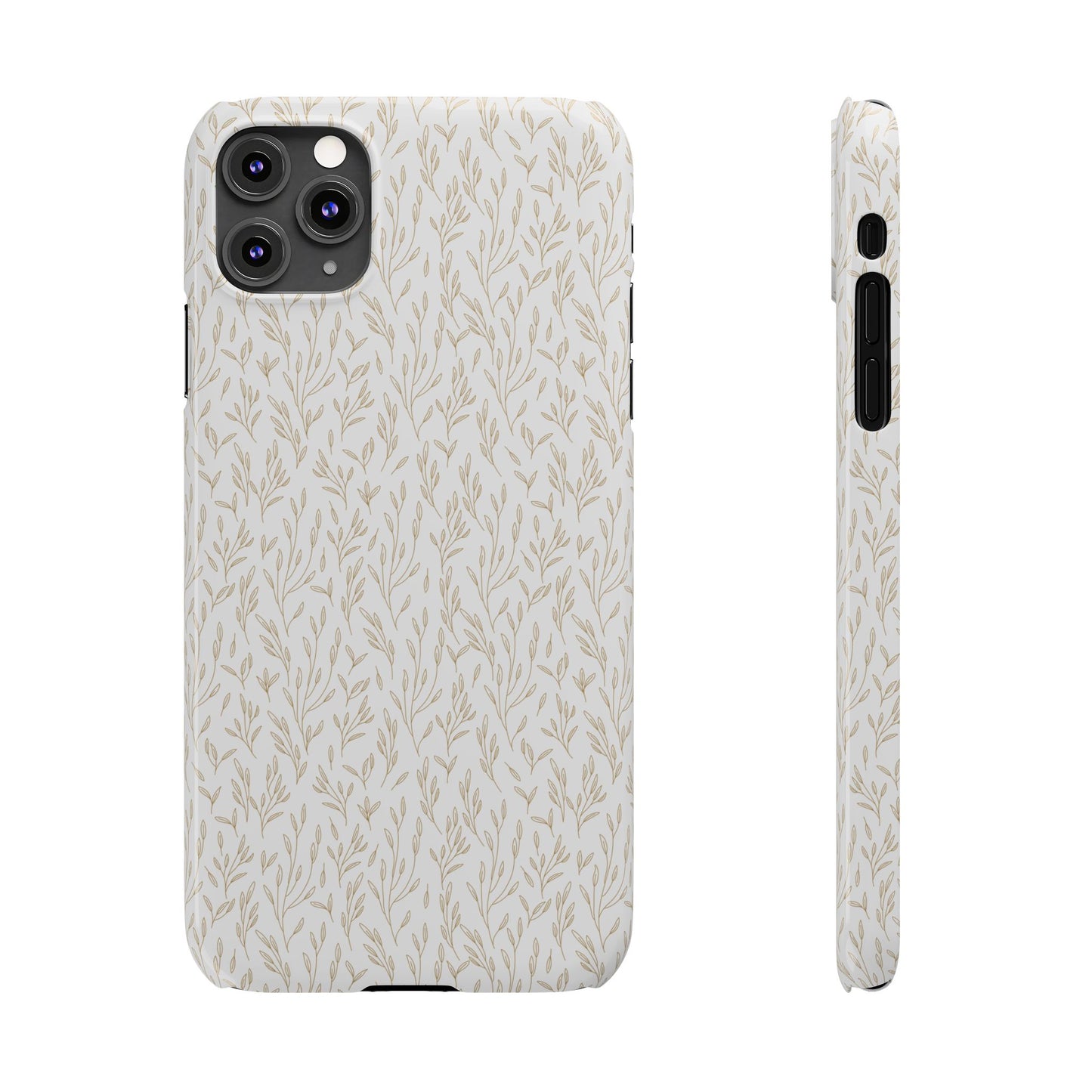 Gold Pattern Slim Case