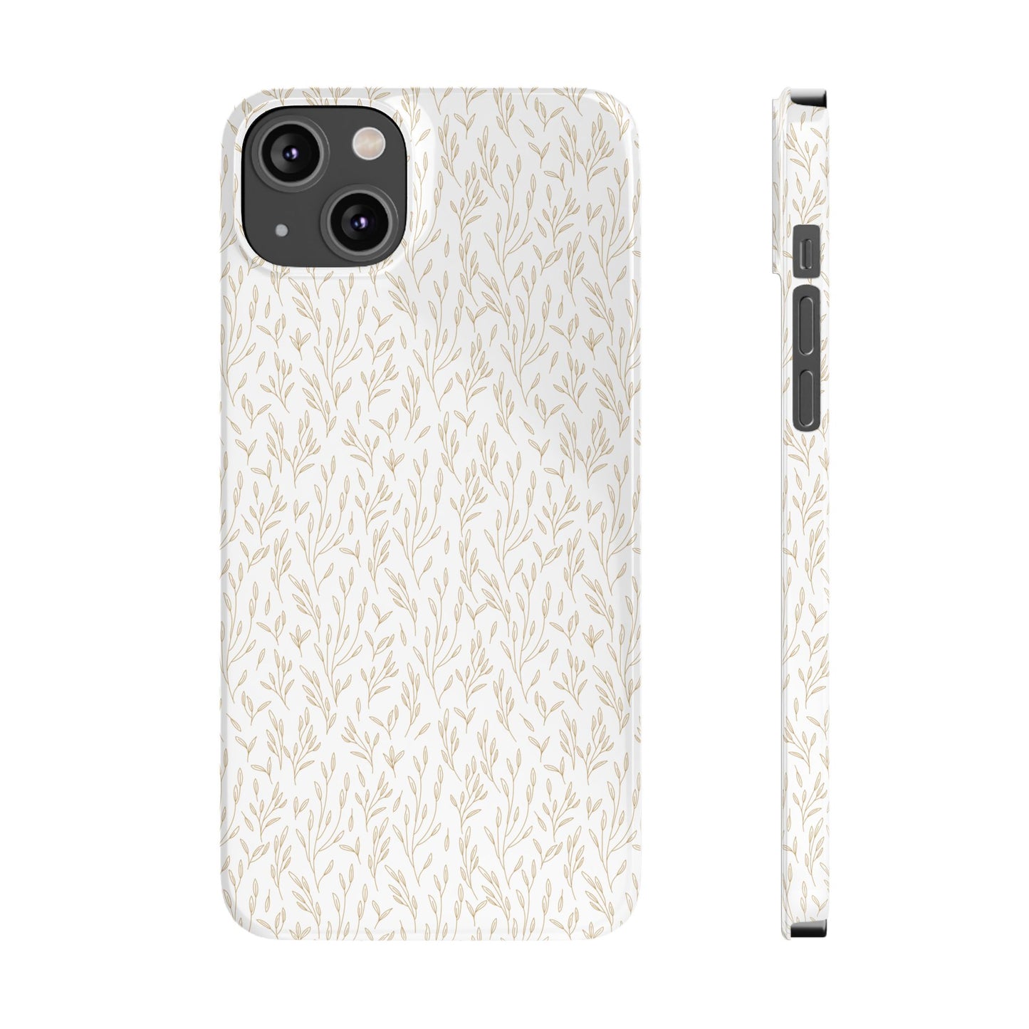 Gold Pattern Slim Case