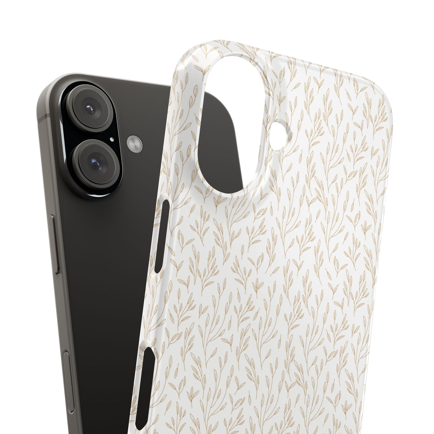 Gold Pattern Slim Case
