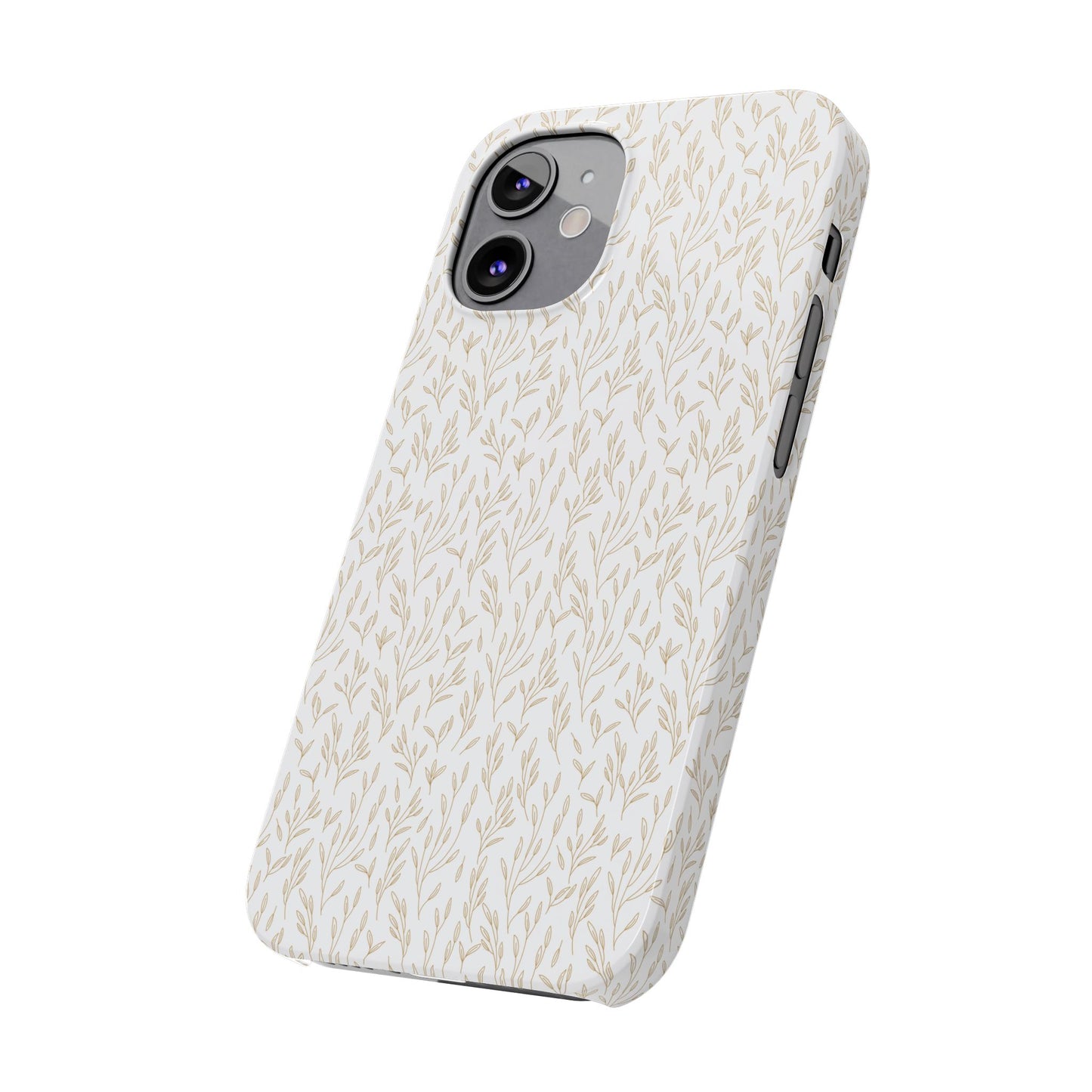 Gold Pattern Slim Case