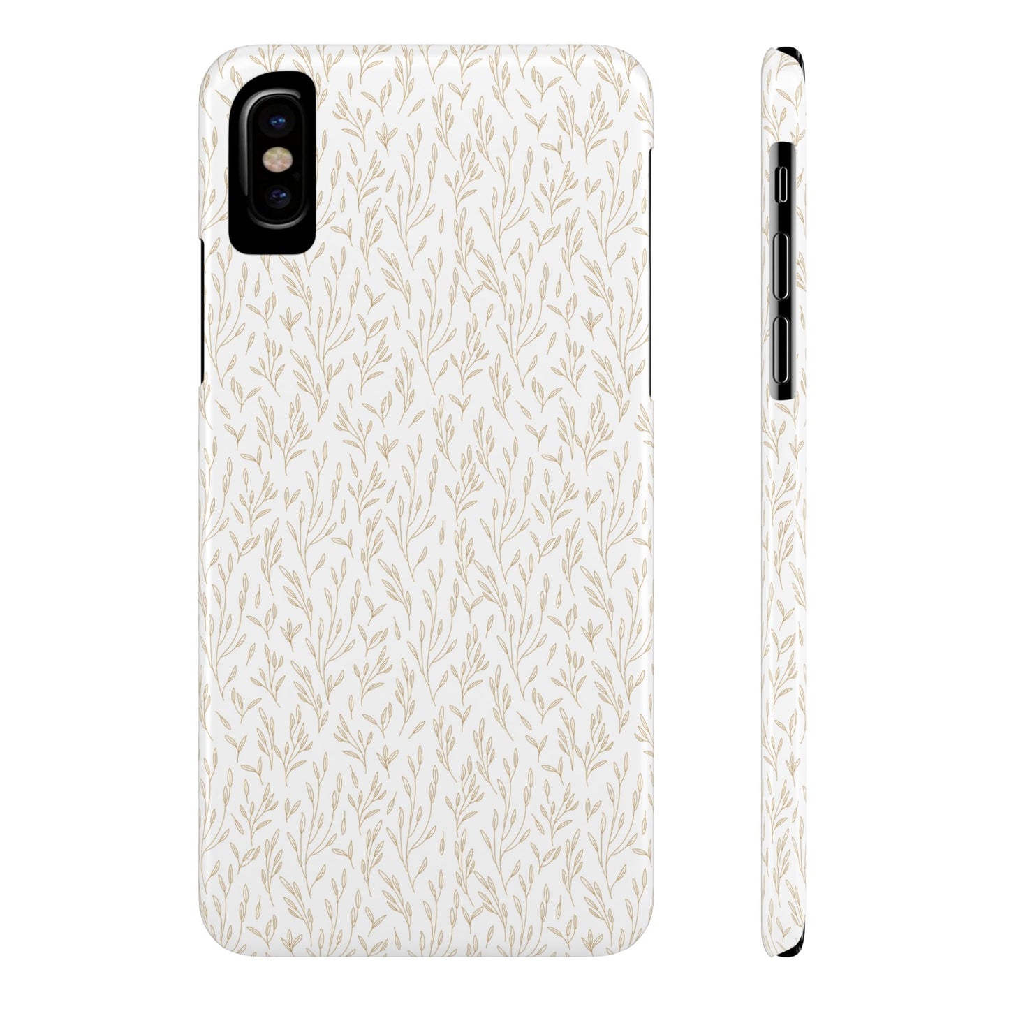Gold Pattern Slim Case
