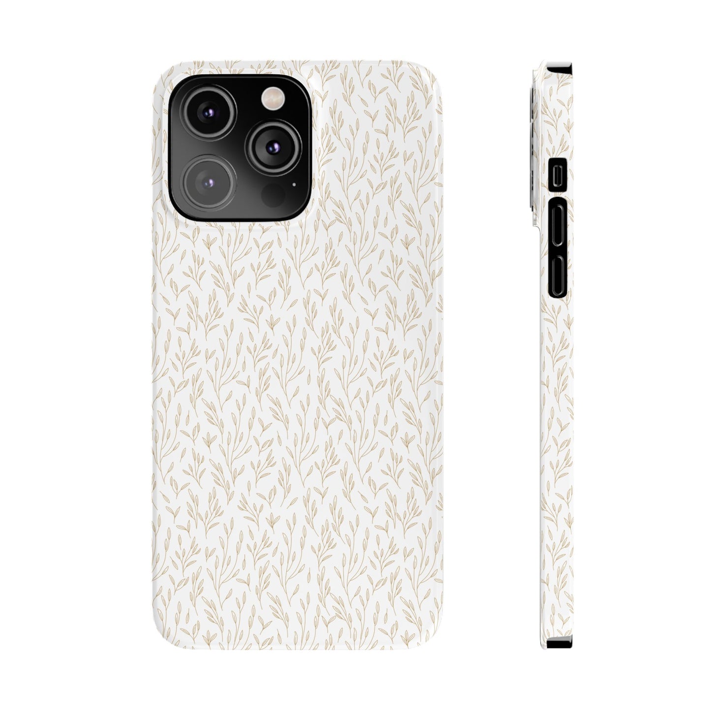 Gold Pattern Slim Case