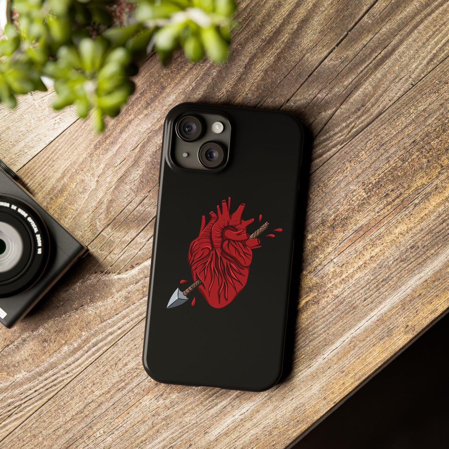 Heart and Arrow Slim Phone Case