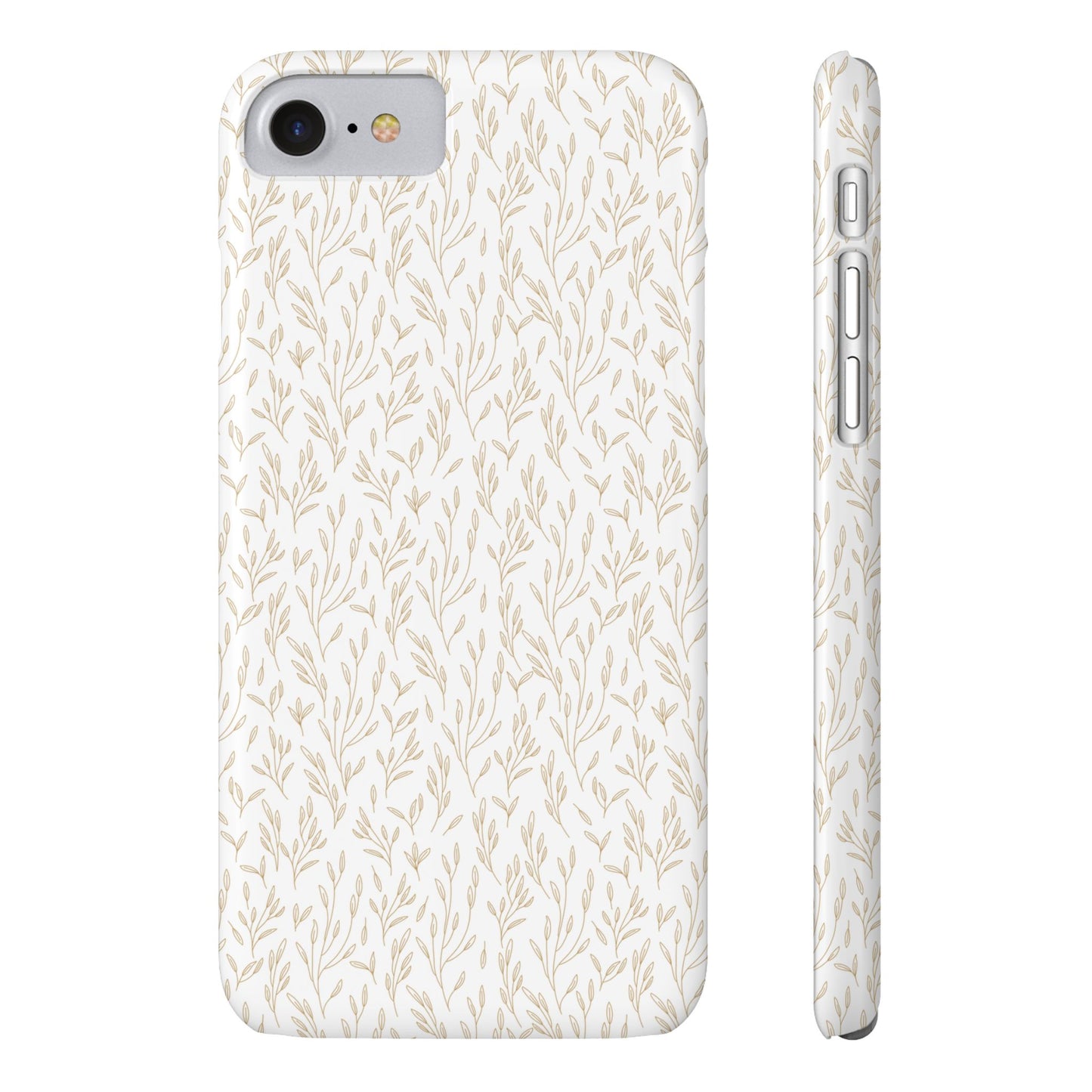 Gold Pattern Slim Case