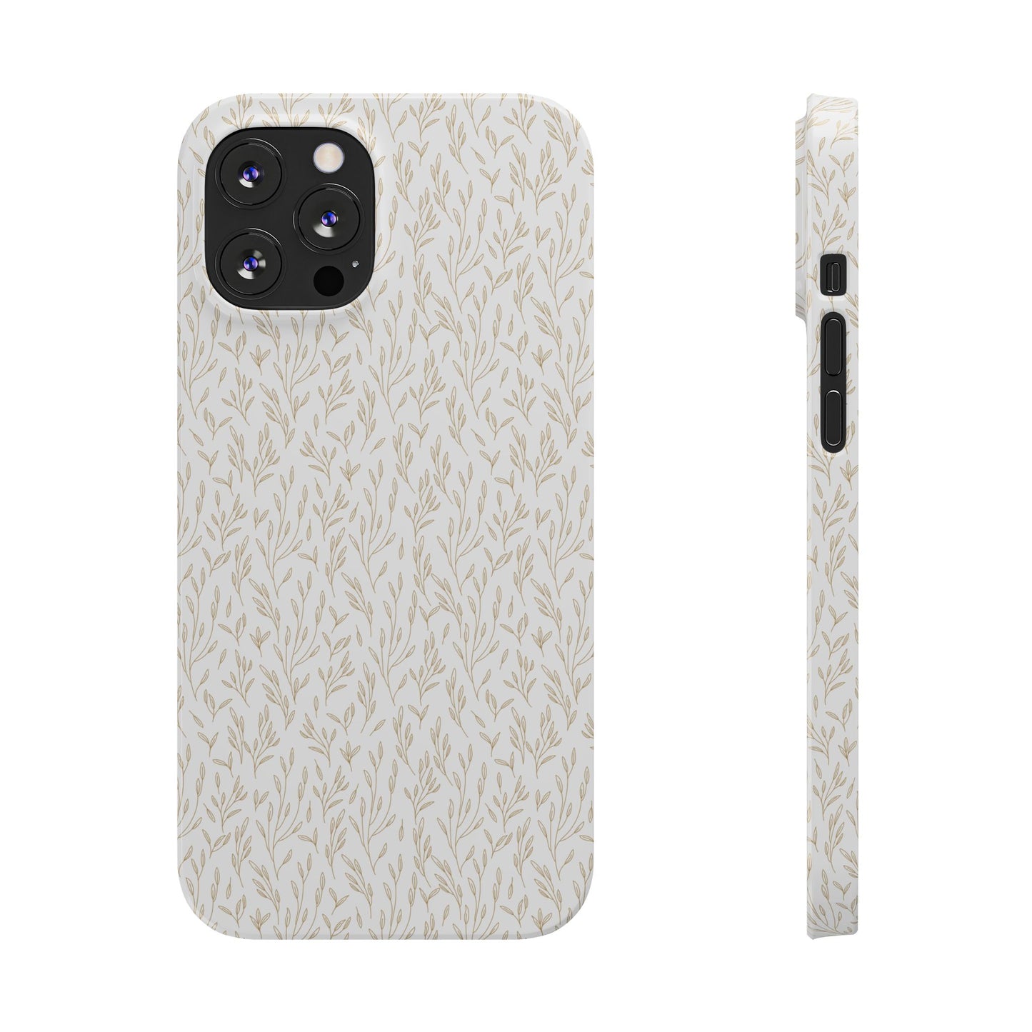 Gold Pattern Slim Case
