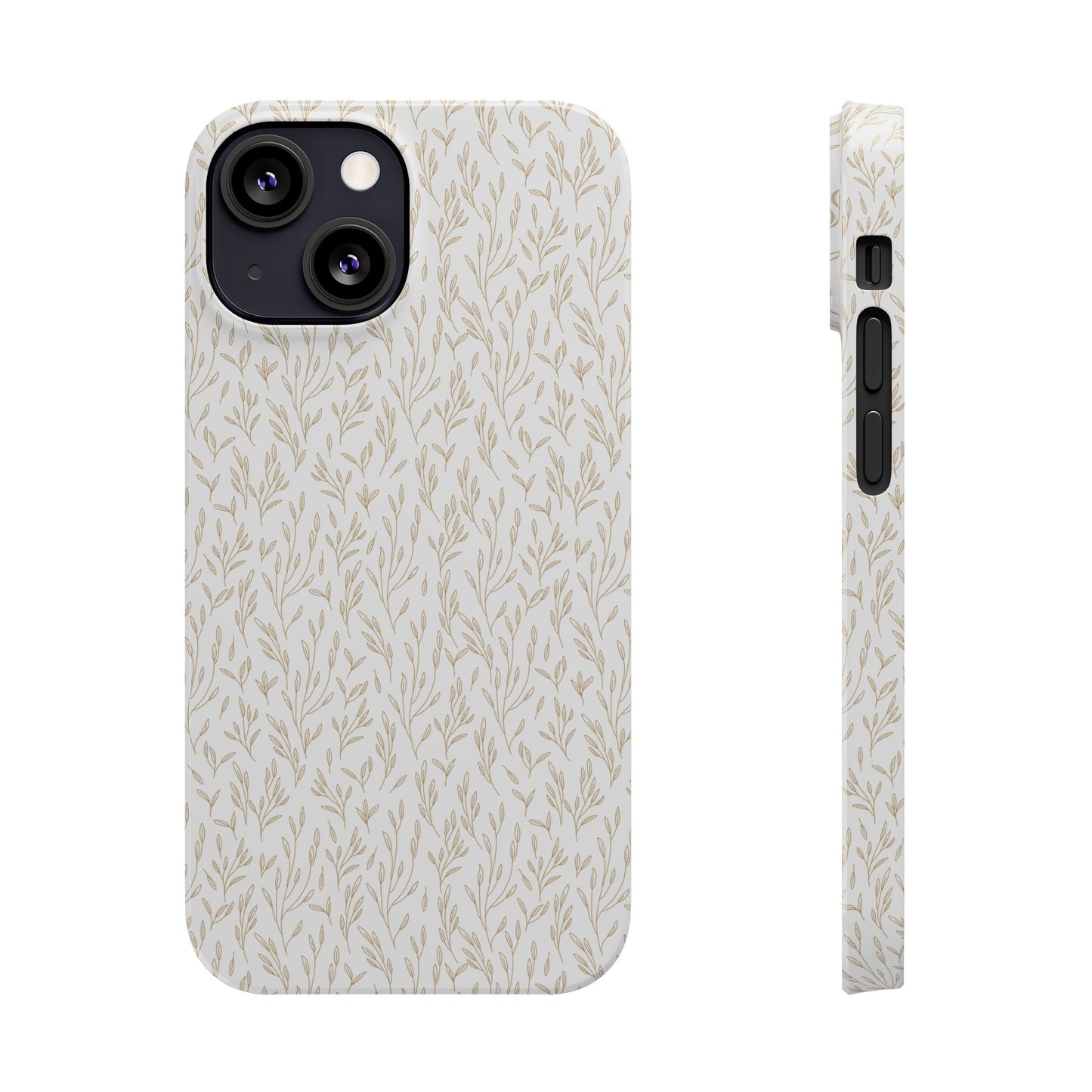 Gold Pattern Slim Case
