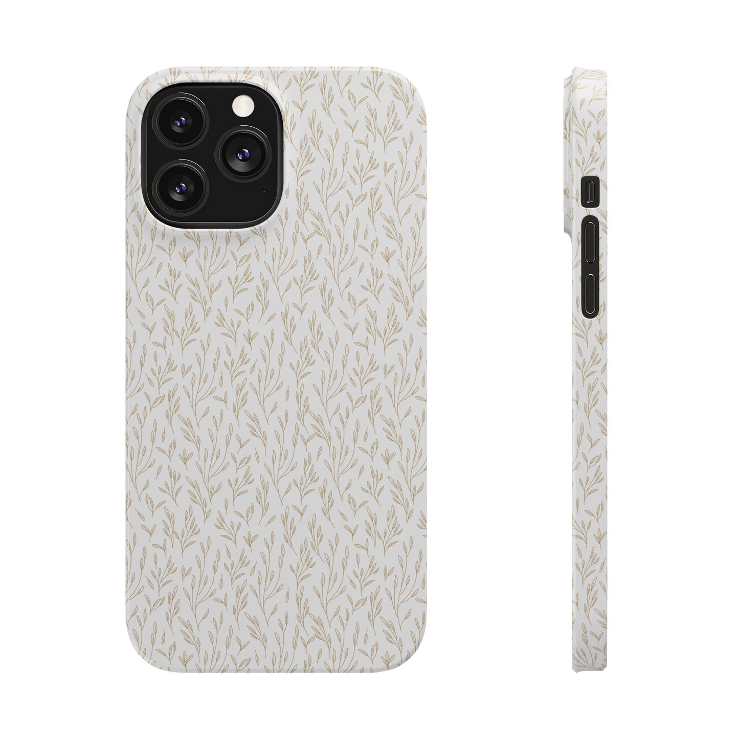 Gold Pattern Slim Case