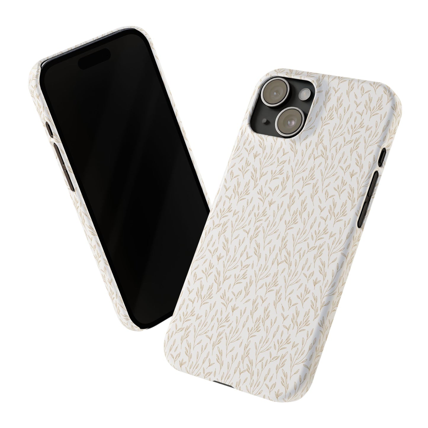 Gold Pattern Slim Case