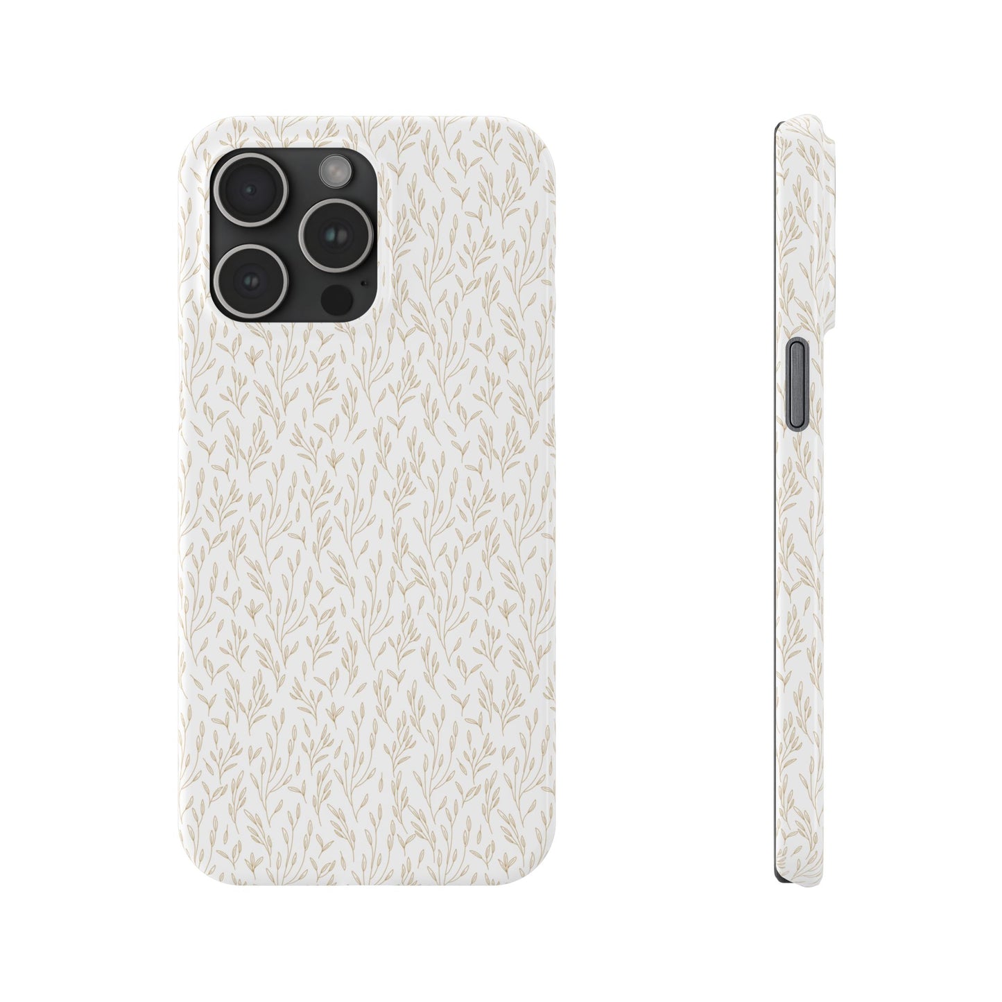 Gold Pattern Slim Case