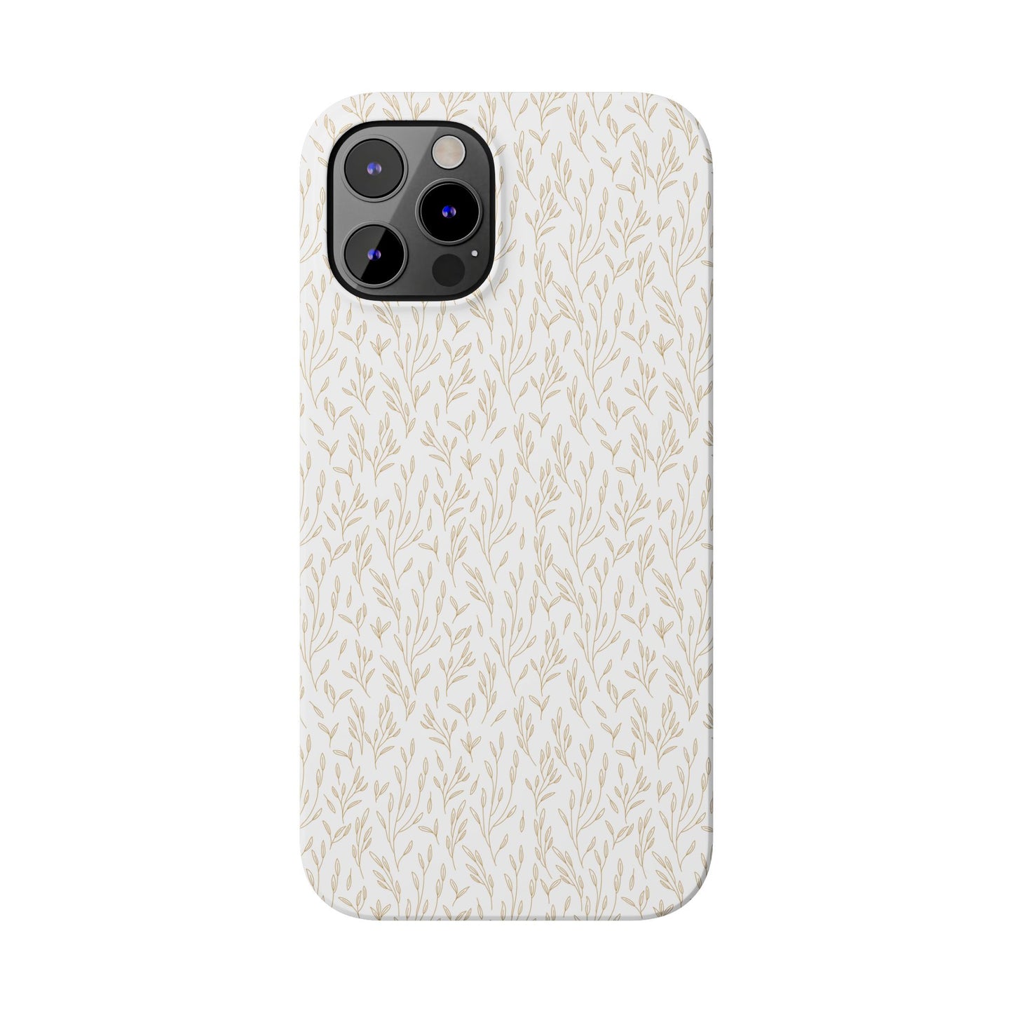 Gold Pattern Slim Case