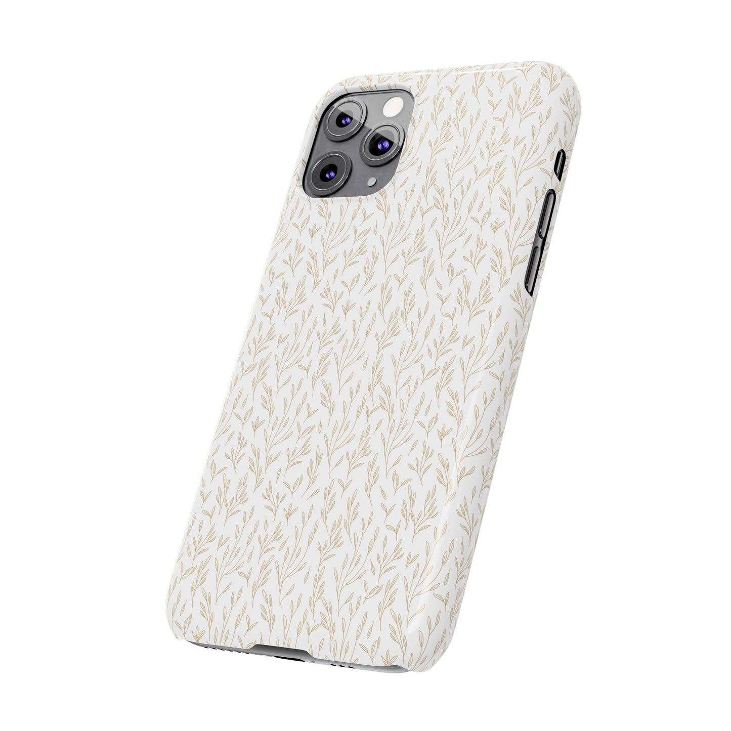 Gold Pattern Slim Case