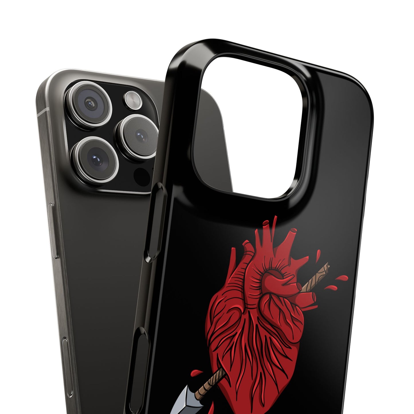 Heart and Arrow Slim Phone Case