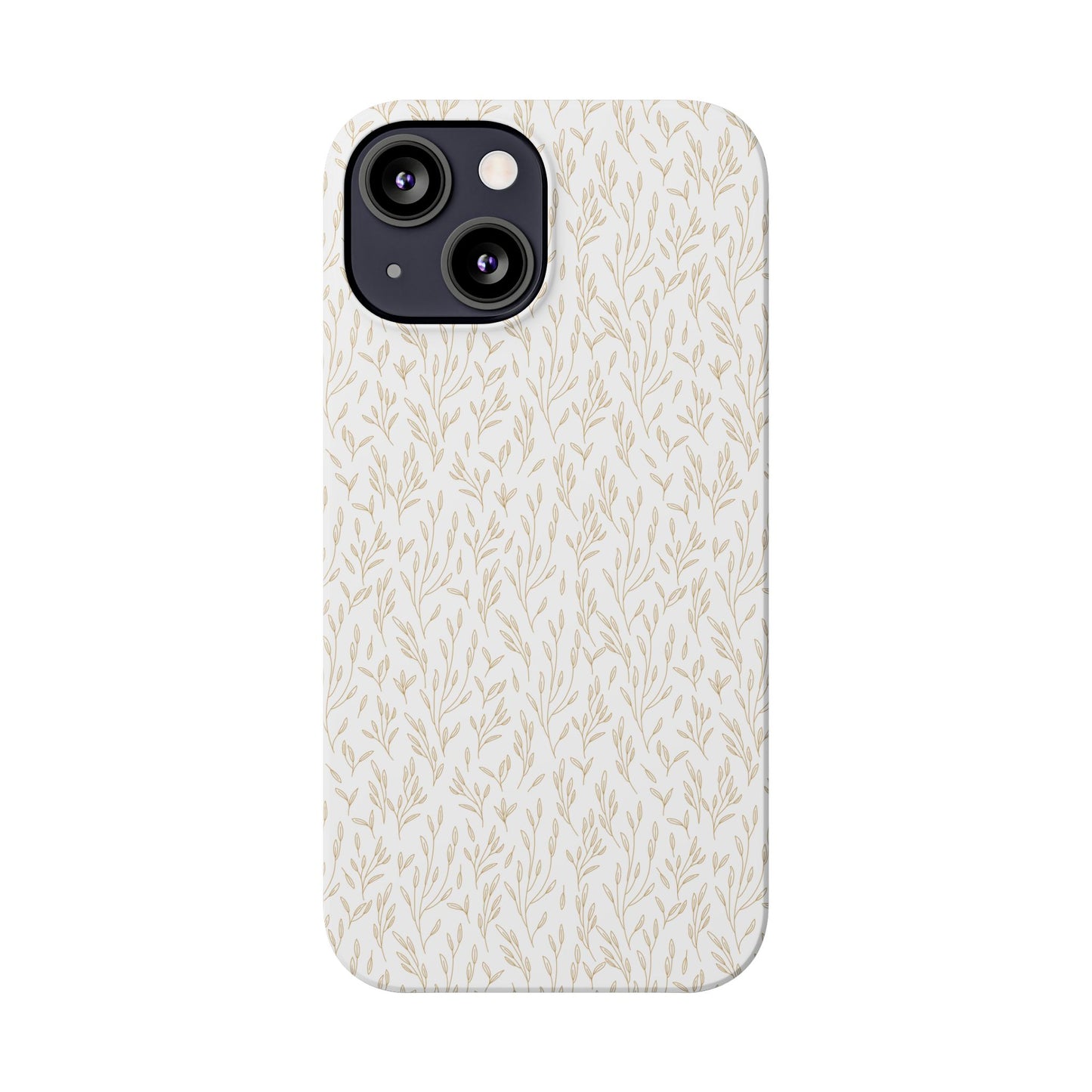 Gold Pattern Slim Case