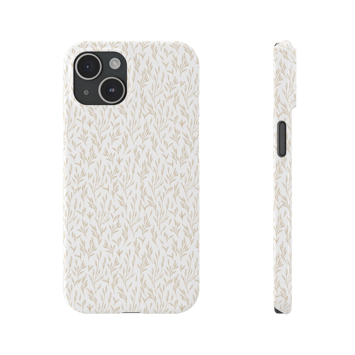 Gold Pattern Slim Case