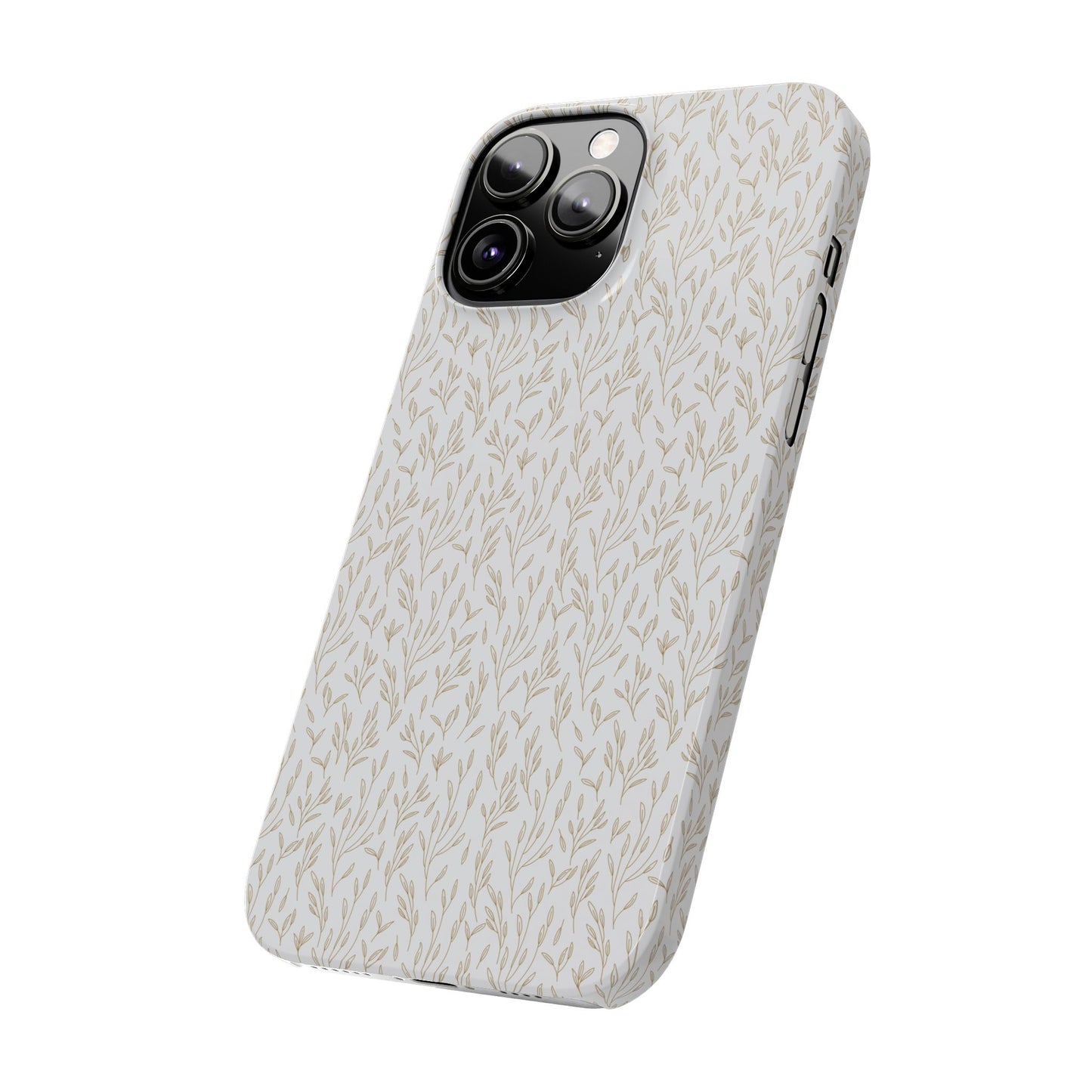 Gold Pattern Slim Case