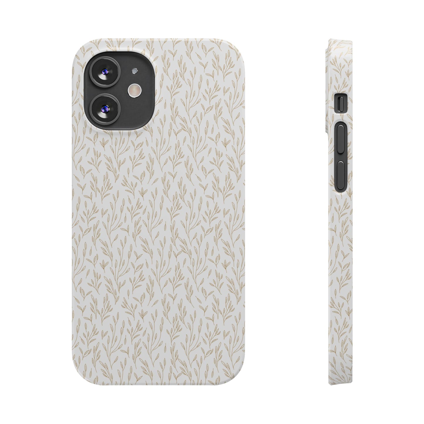 Gold Pattern Slim Case